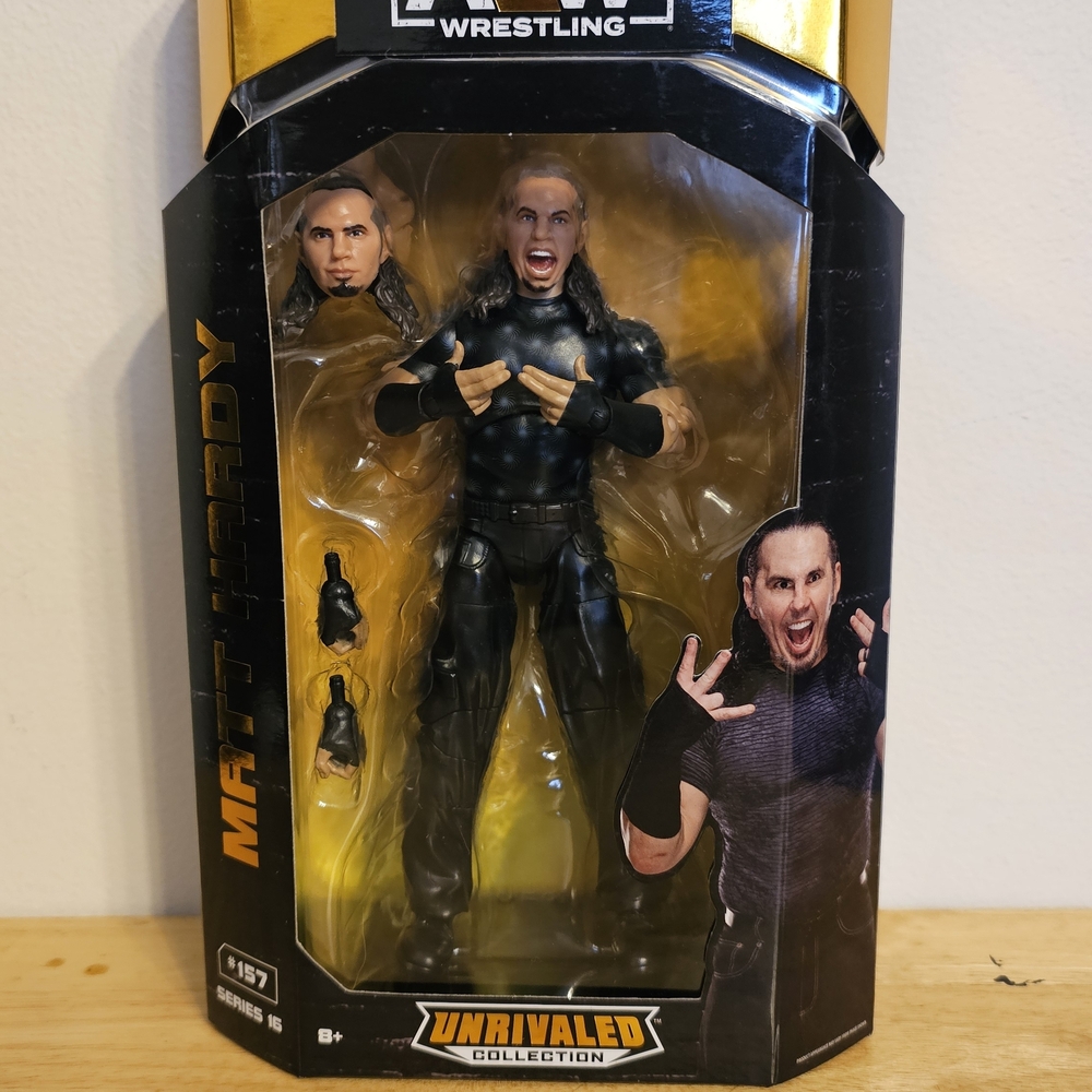 AEW Elite Wrestling Matt Hardy action figure Unrivaled series 16 #157 New